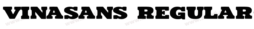 Vinasans Regular字体转换